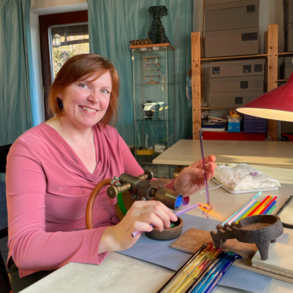 Drátkové figurky Dona Quijota a Sancha Panzy Jaroslav Brychta Kamila Parsi Žďárská